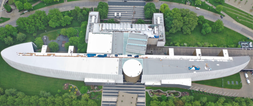 Client: Franklin County Historical Society dba COSI
Location: Columbus, OH
Scope: Roofing - Low Slope